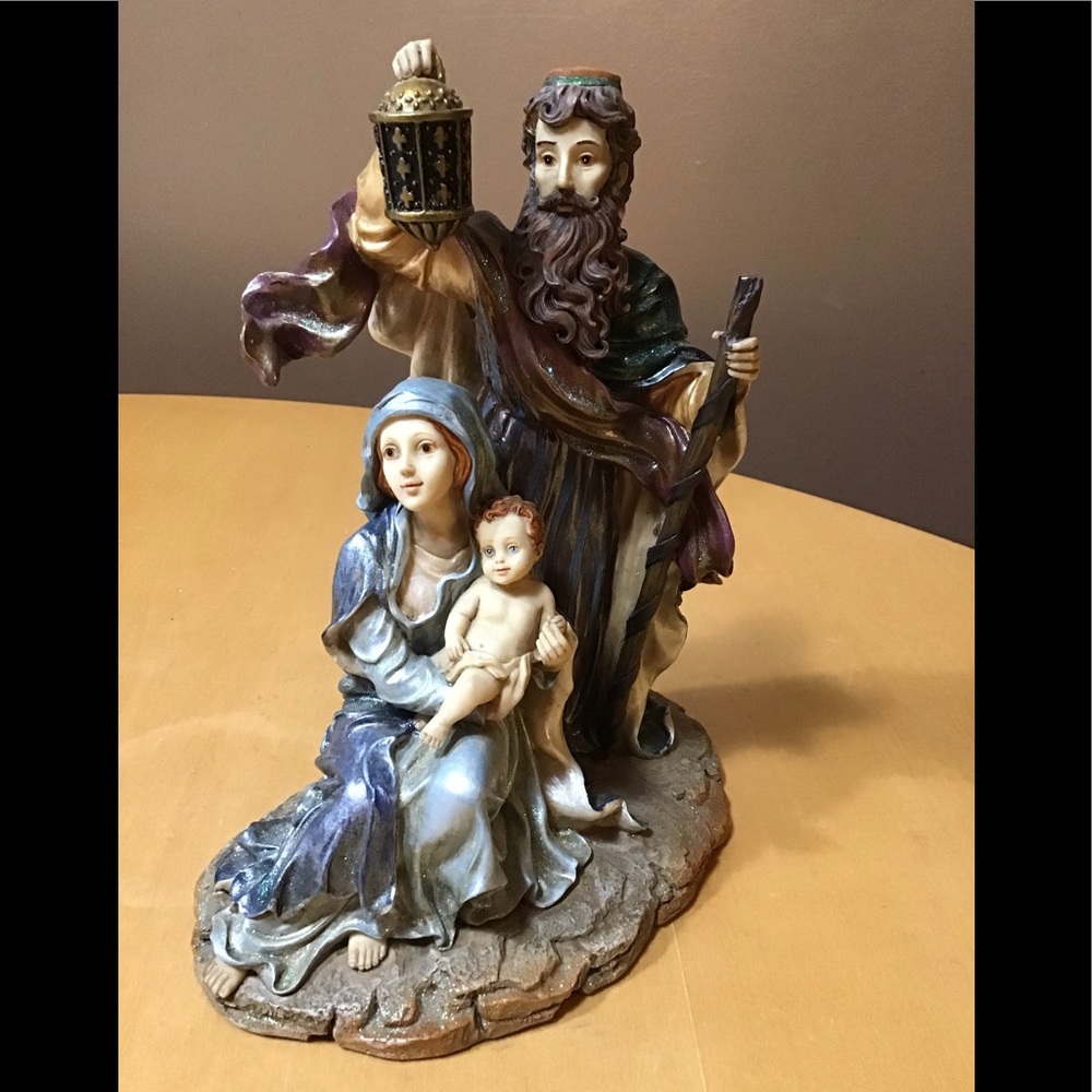 Holy Family Cold Cast Figurine by Christopher Radko